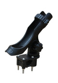 BroCraft Pontoon Boat Rod Holder / Power Lock Adjustable Rod Holder With Square/Rail Mount