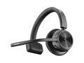Poly Voyager 4310 Microsoft Teams Certified - Headset + dongle - Google Assistant, Siri - Mono -  Type  - Wireless - Bluetooth - 164 ft - 20 Hz - 20 kHz - Over-the-head, On-ear - Monau...