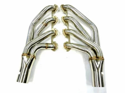 Stainless Long Tube Header Fitment For Ford Big Block "Down and Forward" Engines By