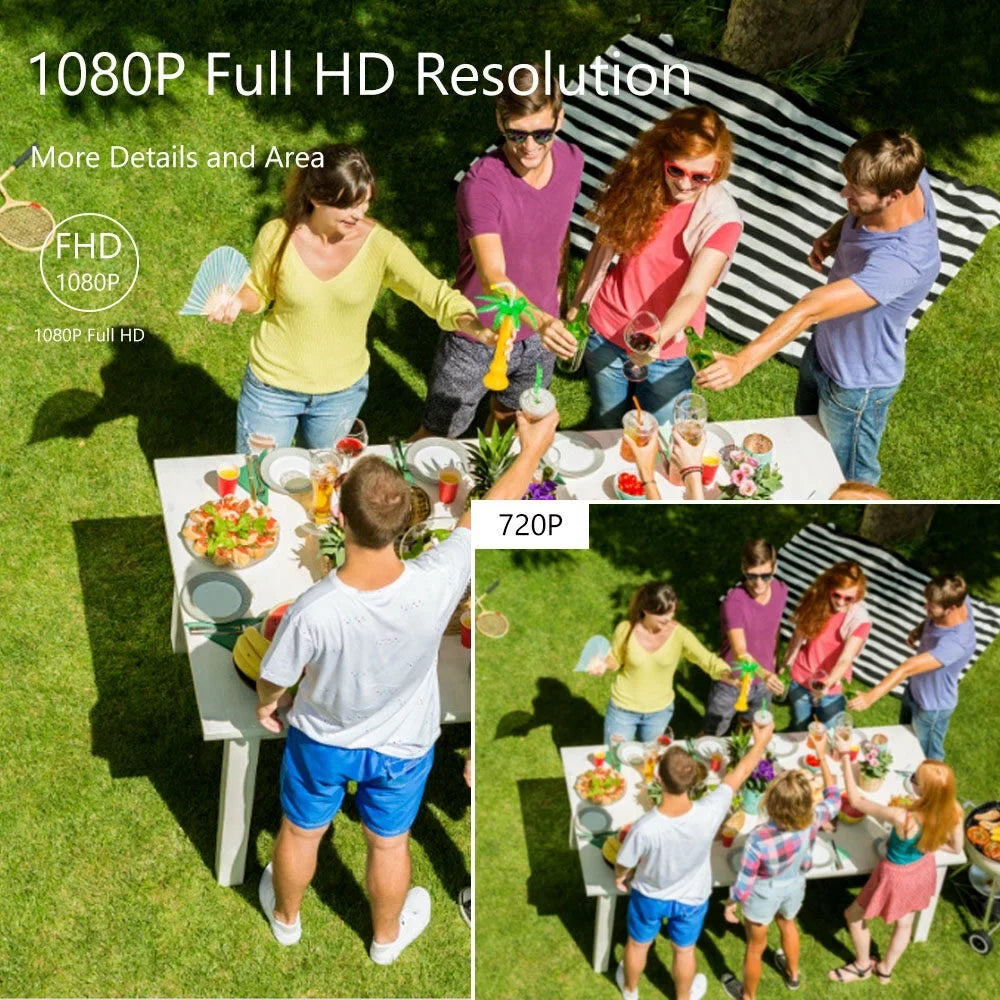 Dcenta 1080P Full High Definition  Waterproof with  For Analog   System