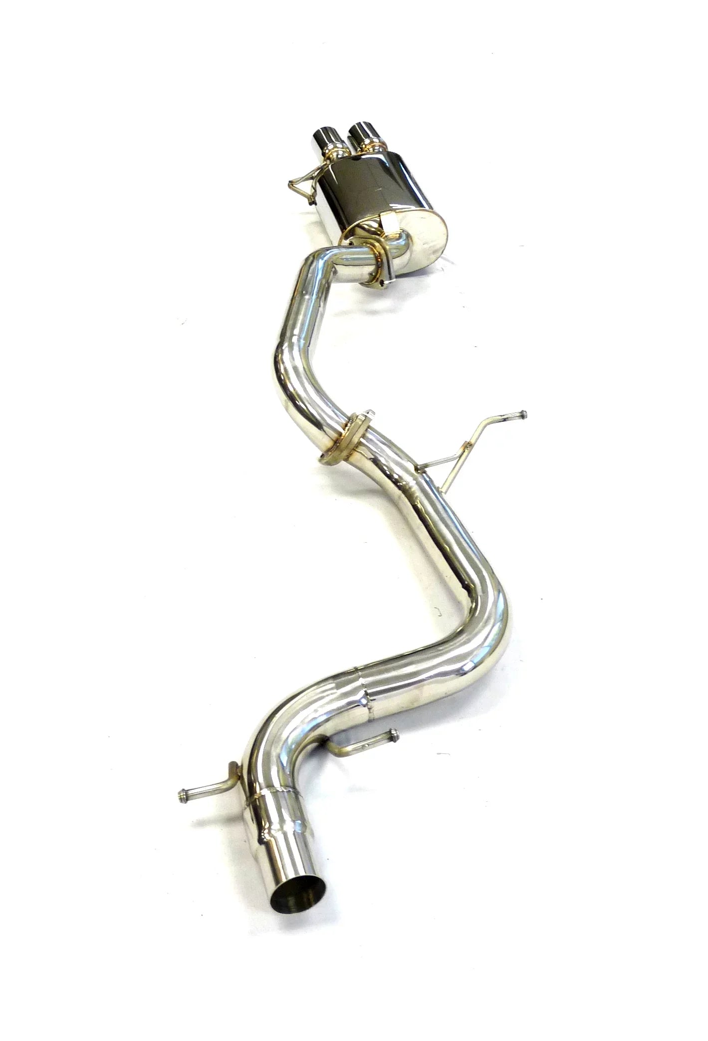 Stainless Steel Catback Exhaust For 05 to 10 Volkswagen Jetta  2.5L, 06-11 Jetta  2.0L By