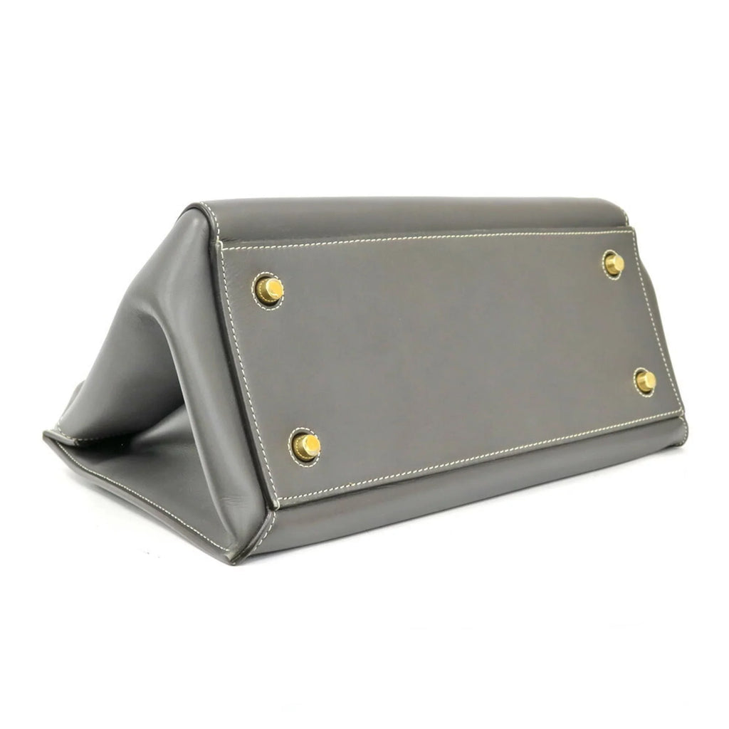 Pre-Owned  Celine Handbag Edge Gray Ladies (Fair)
