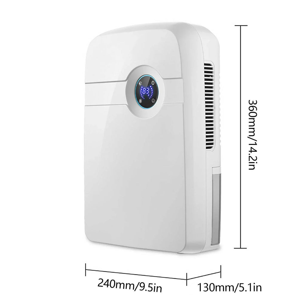 Portable Home Dehumidifier Damp Moisture Absorber Wet Air Dryer /Remote