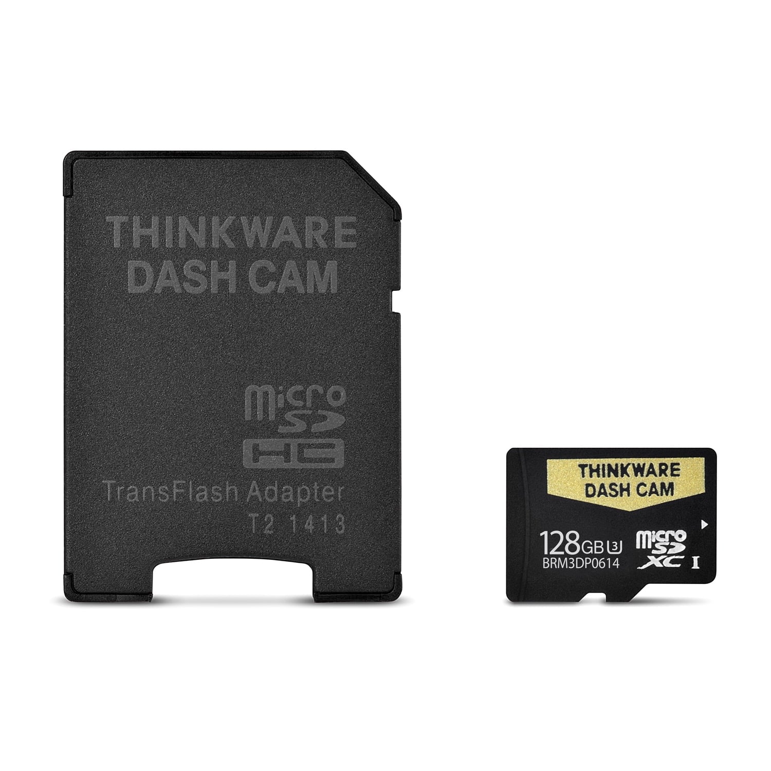128GB MicroSD Card for all Thinkware Dash Cams, Industrial Grade