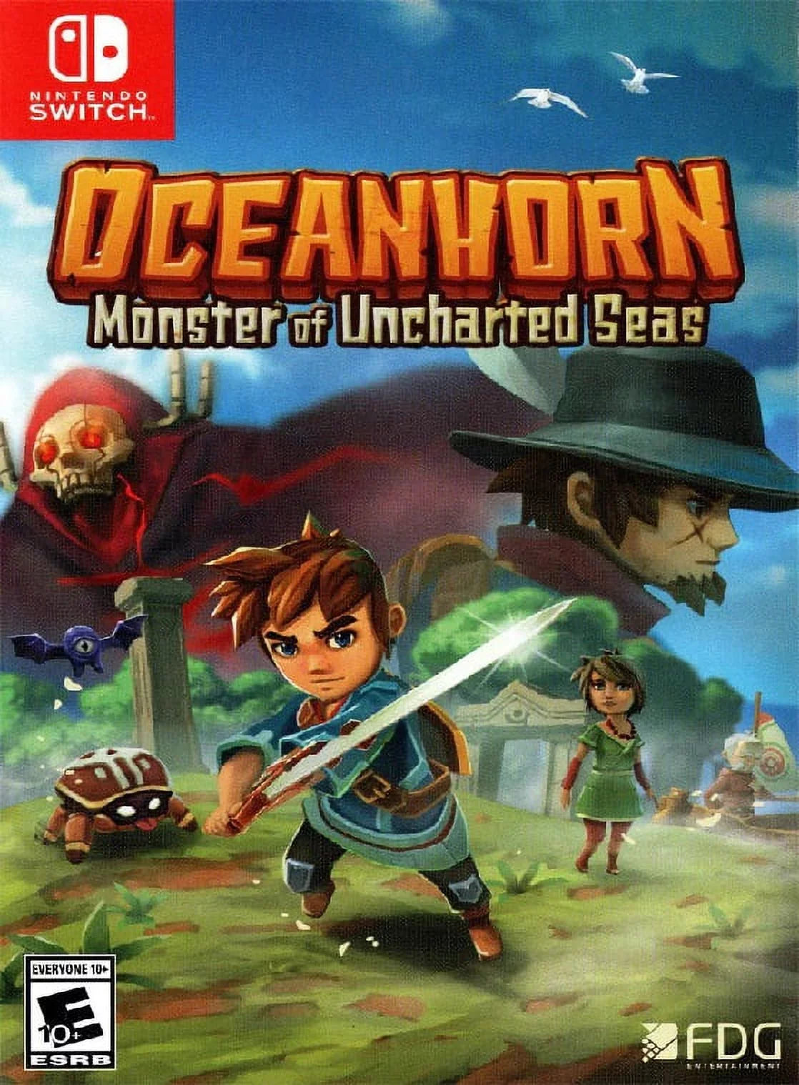 Restored Oceanhorn: Monster of Uncharted Seas (Nintendo Switch, 2018) Adventure Game (Refurbished)