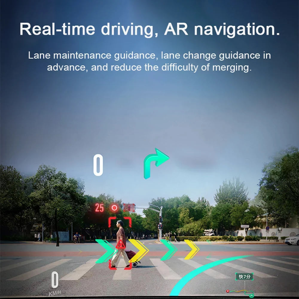 Tickas Multi-language Dual Lens Car Video Recorder Auto Dash Cam Car Recorder Night Viewing 10.26in  170 Degree Wide Angle Car Global Positioning System Navigation Camcorder