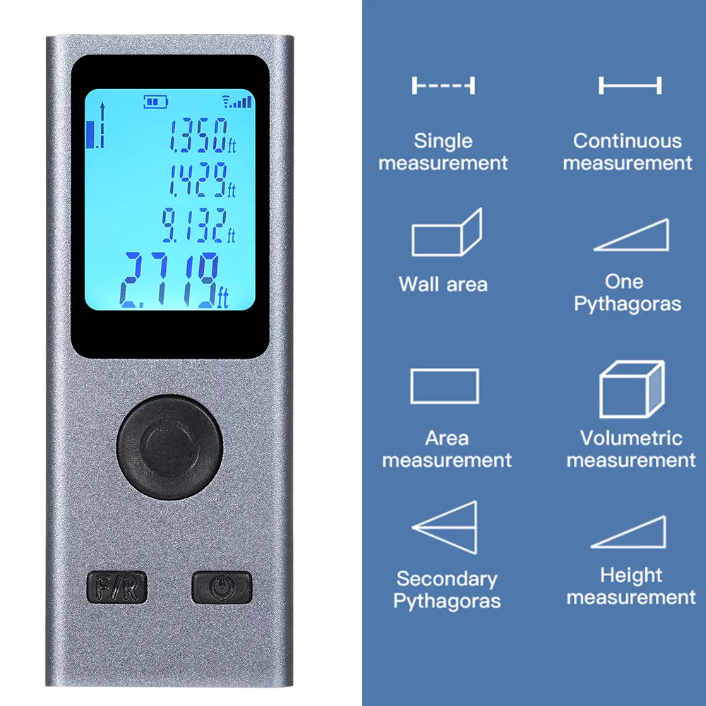 Lepmerk Intelligent Rangefinder Intelligent 30M Digital Rangefinder  Rechargeable Handheld Rangefinder