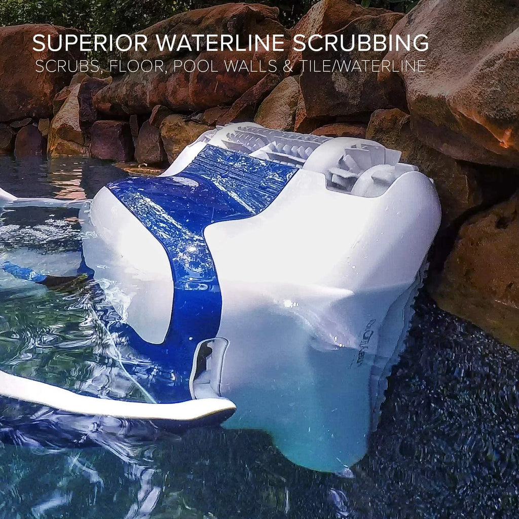 Dolphin Sigma Robotic Pool Cleaner with Bluetooth and Massive Top-Load Cartridge Filters, Ideal for Pools up to 50 Feet.