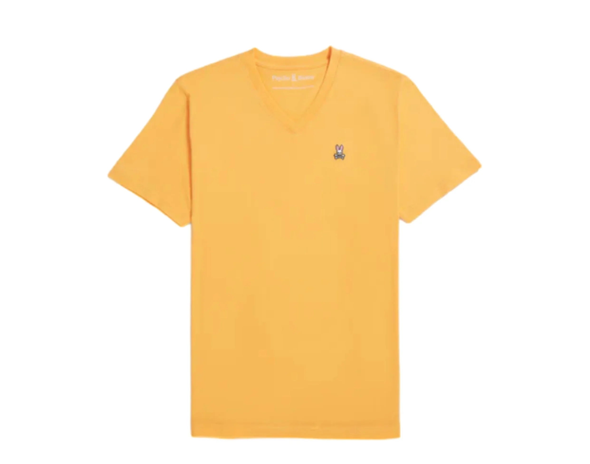 Psycho BunnyPsycho Bunny Classic -Neck Men's Tee ShirtOrange SodaM