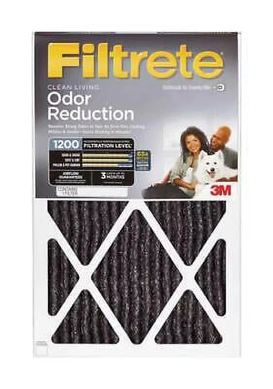 3M Filtrete 20 in.  x 20 in.  x 1 in.  Carbon 11  Pleated Air Filter (Pack of 4)