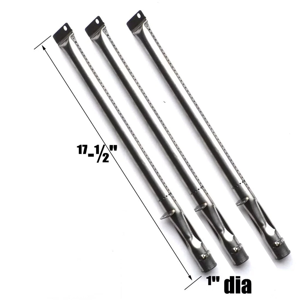 Replacement Grill Burner for Grill Chef , , Brinkmann 855-4624-, Gas Models, 3-Pack