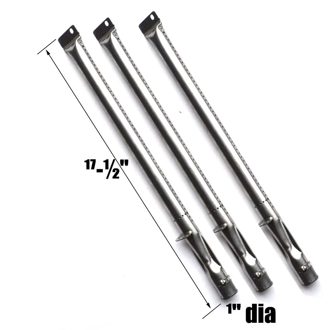 Replacement Grill Burner for Grill Chef , , Brinkmann 855-4624-, Gas Models, 3-Pack