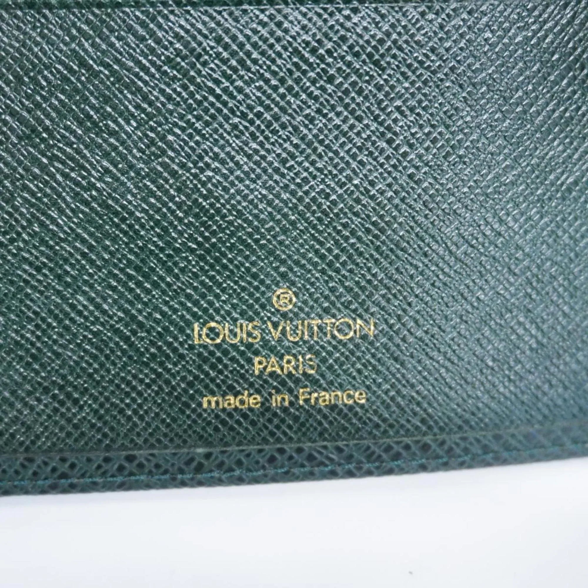 Pre-Owned Louis Vuitton Notebook Cover Taiga Agenda   Episea Men's (Good)