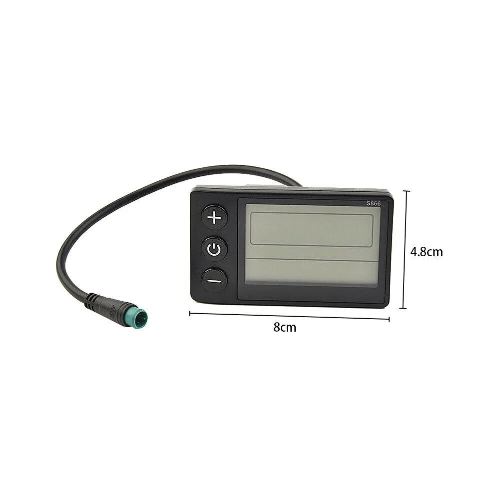 For -bike Lcd Display 24V/36V/48V Display -Bike Electric Bike   Parts