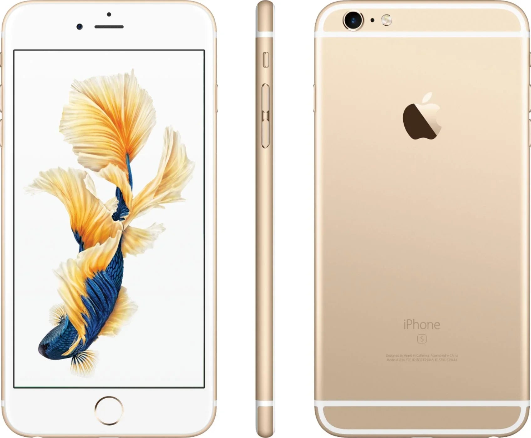 Pre-Owned iPhone 6s 16GB Gold Unlocked + Free Sim Speed Talk $11 a Month Unlimited (Refurbished: Good)