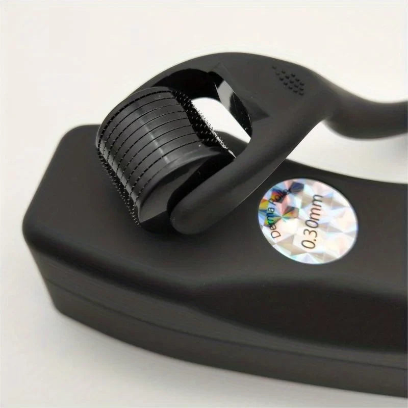 Rejuvenate Your Skin with a Titanium Matt Black 540 Derma Roller - Reduce the Look of Aging!