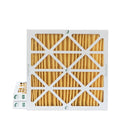 3 Pack of 20x20x2  11 Pleated 2" Inch Air Filters by Glasfloss. Actual Size: 19-1/2 x 19-1/2 x 1-3/4
