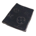 Pre-Owned   Shawl Stole Monogram Velvet/Silk Dark Brown Women's (Good)