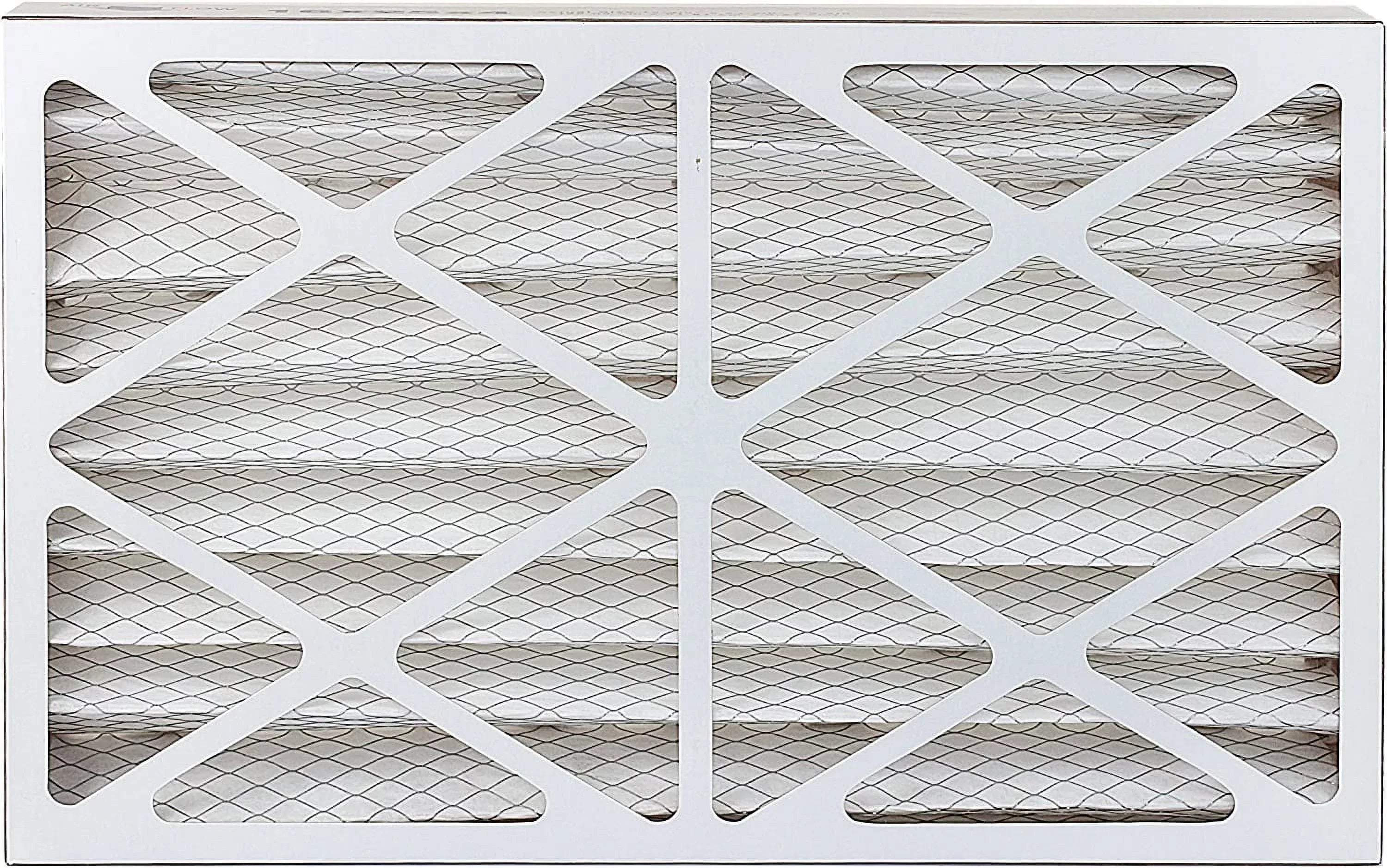 Filterbuy 10x25x4  13 Pleated   Furnace Air Filters (5-Pack)