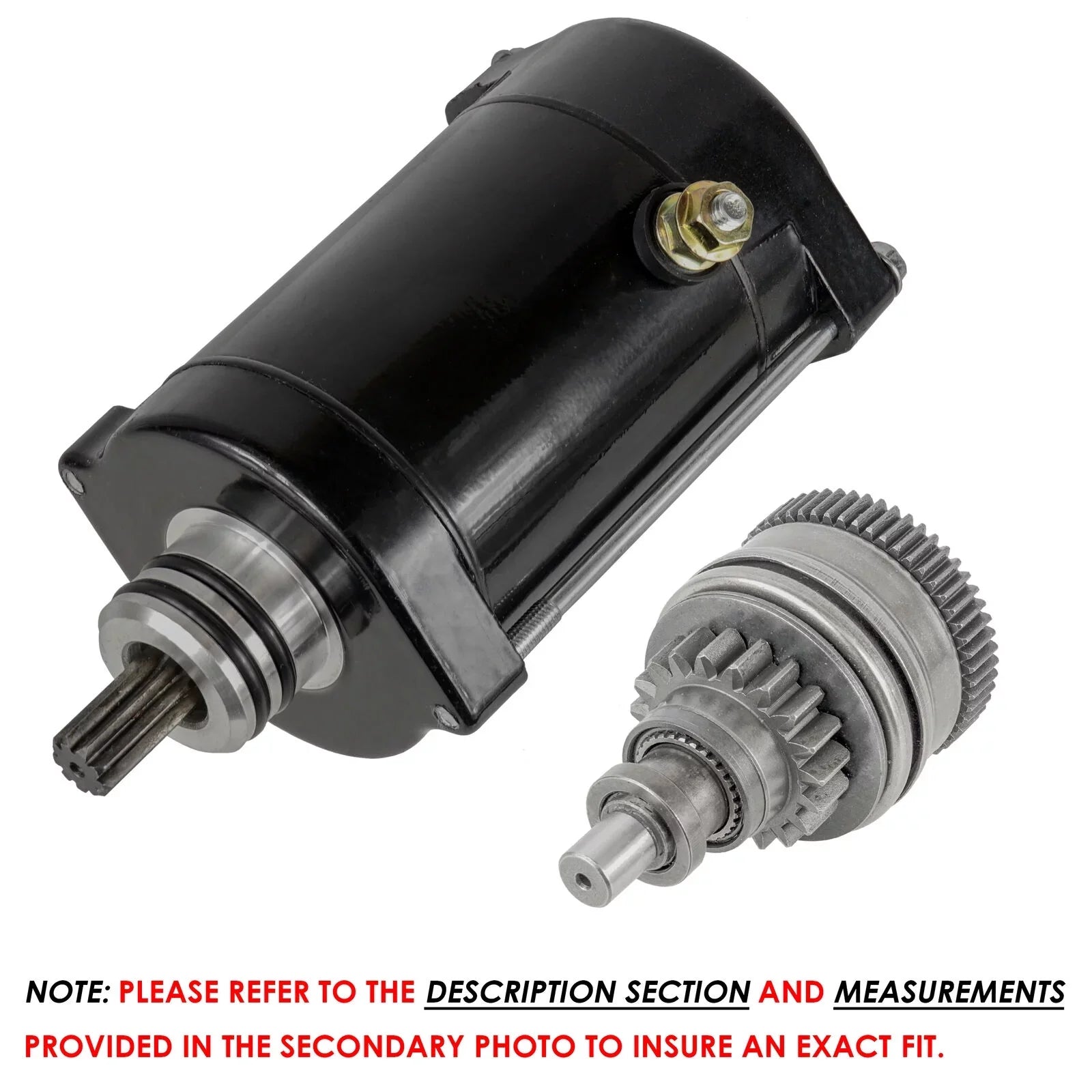 Starter & Drive for Kawasaki 650 Ts  Sx Sc 650Sx Jetski