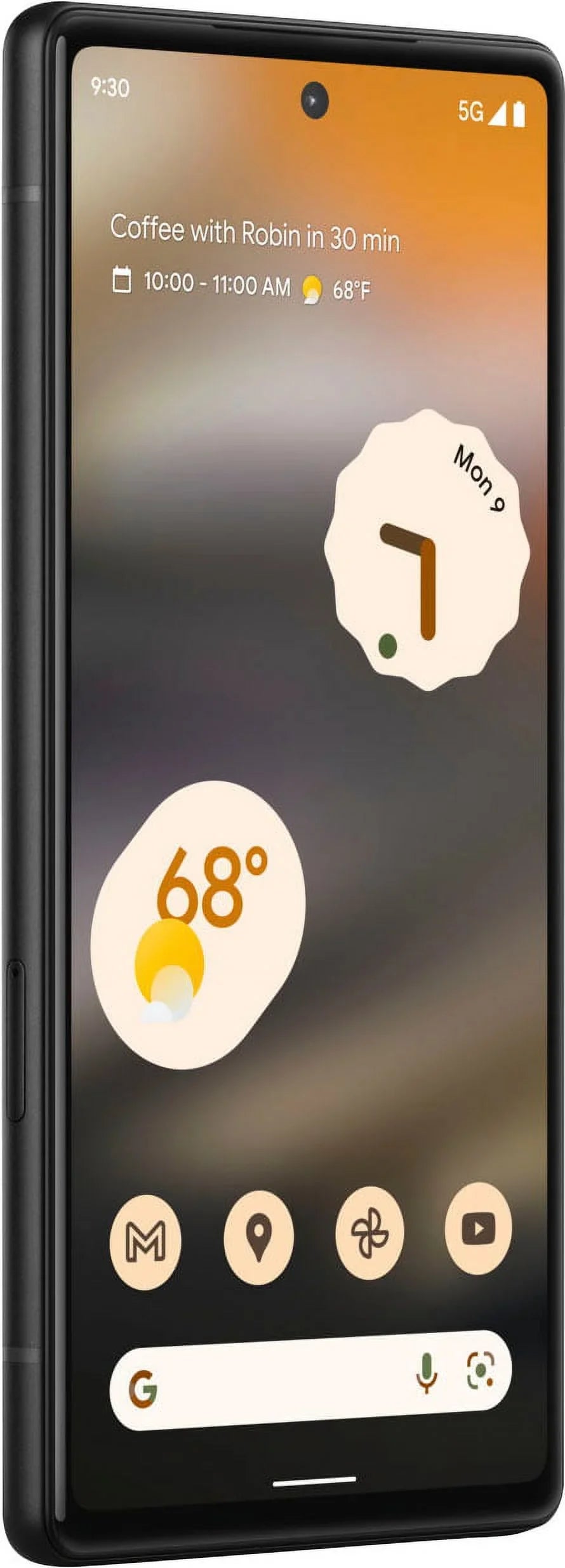 Restored Google Pixel 6a 128GB Charcoal (Unlocked)  (Refurbished)
