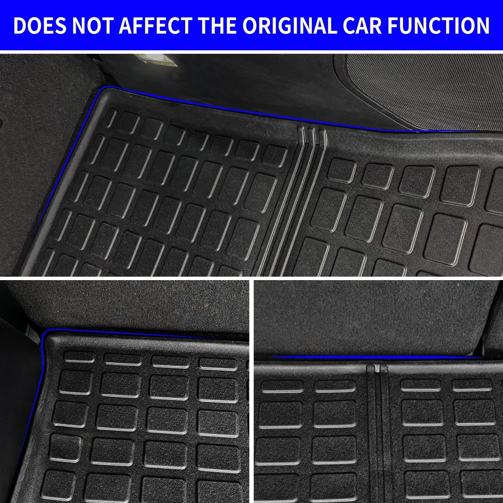Fit 2015-2024 Ford Edge Cargo Liner Trunk Mat  All Weather Trunk Liner 2023 Edge Accessories