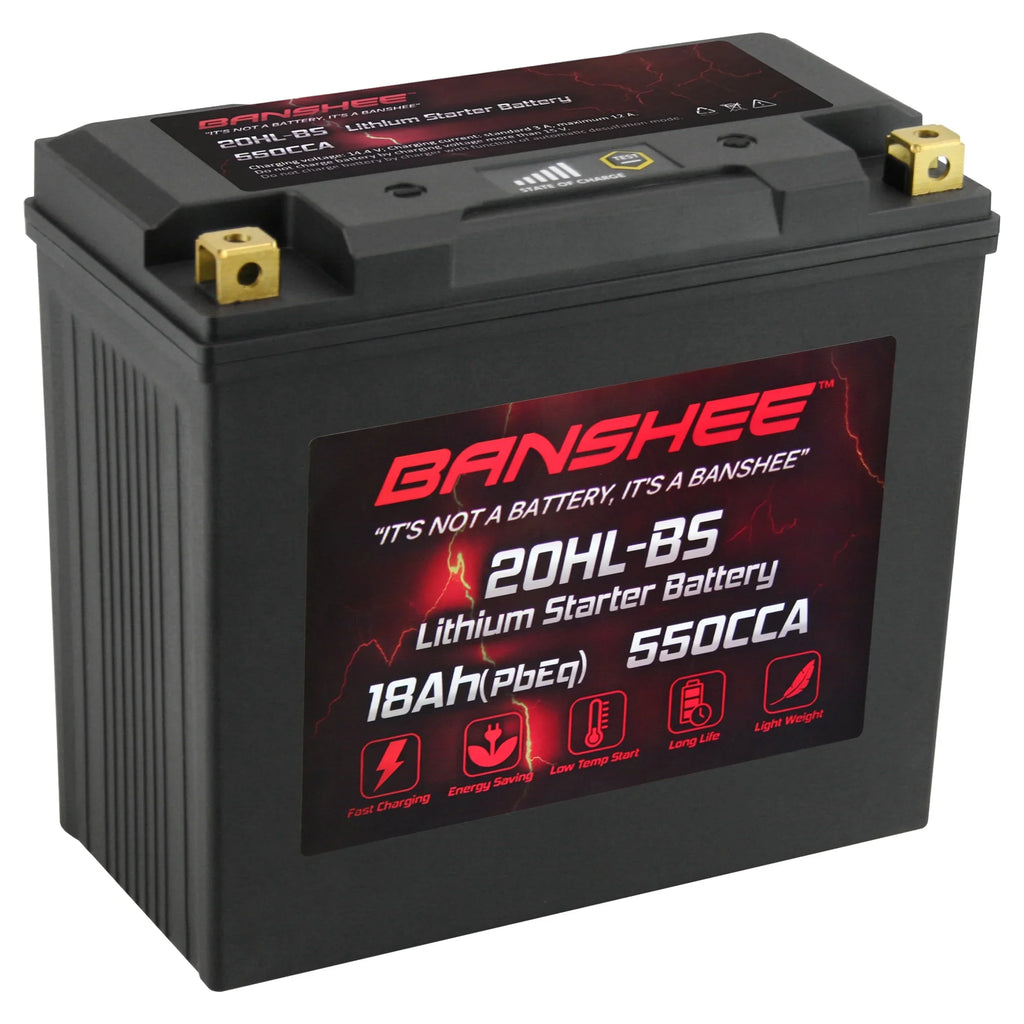 Banshee 20L- LiFePO4 Motorsports Battery Compatible with Yamaha  WaveRunner   2008 to 2012