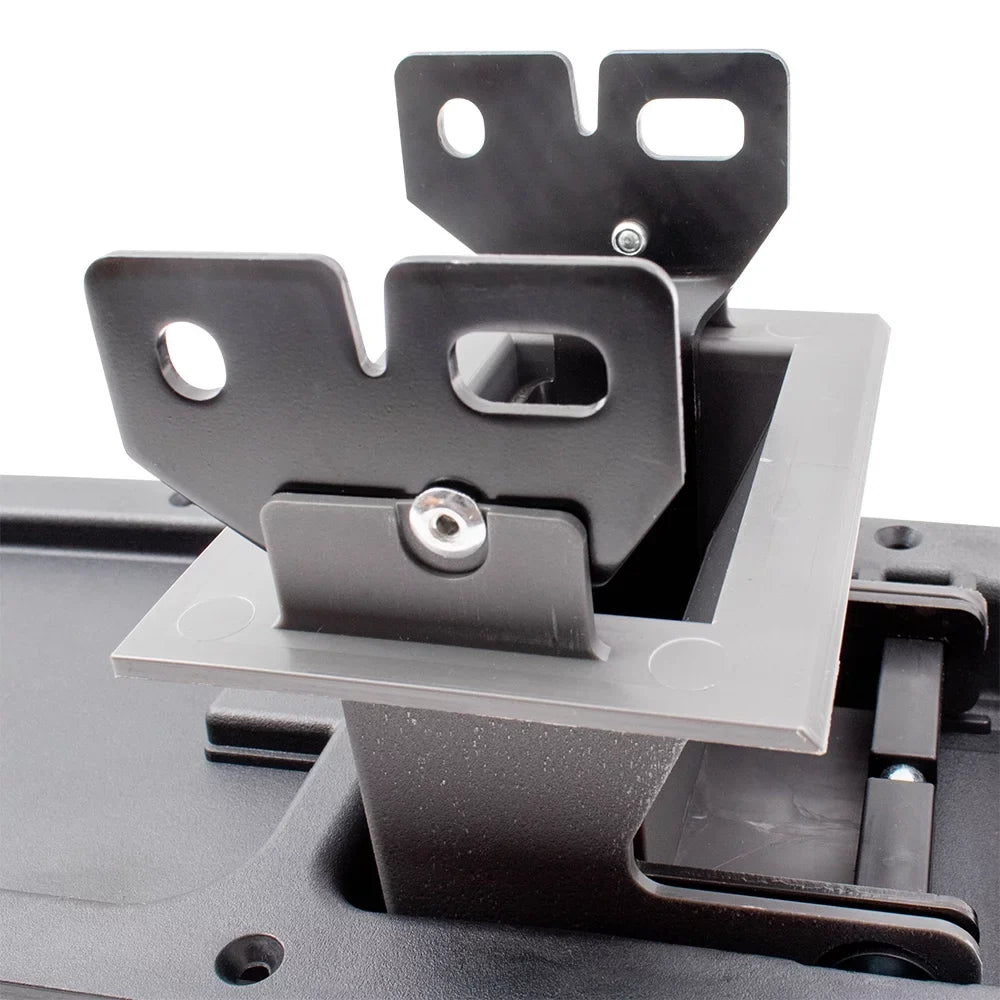 Brock Replacement Dark Gray Full Center Console Armrest Repair Kit Base & Hinges Compatible with 04-11 Ranger Pickup Truck 3L5Z10047A20AAD