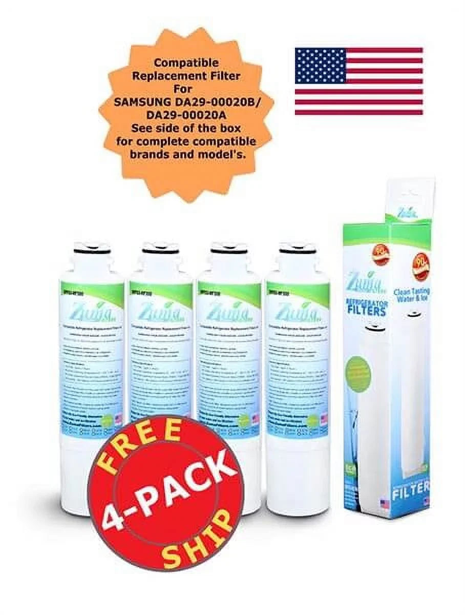 Brand , Water and Ice Filter , Model # - , Compatible with / - 4 Pack - Made in ...