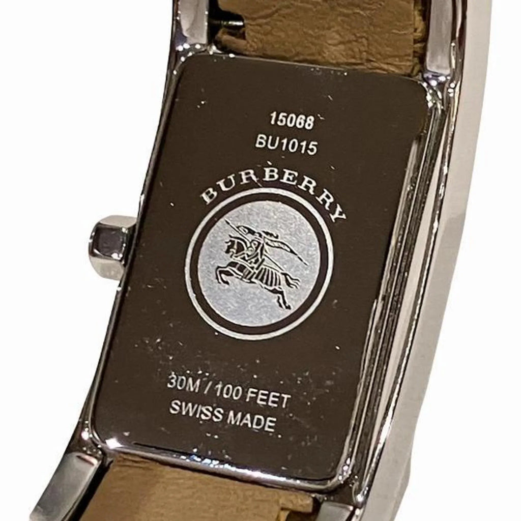 Pre-Owned Burberry  Quartz Check Square Watch Women's (Good)