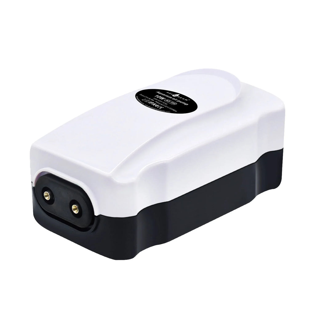 Quiet Air Pump Output 2X 75GPH Oxygen Aerator Pump for 30 - 120 Gallons Fish Tank, Oxygen Adjustment