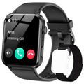Smart Watch for Women 1.83" Fitness Watch with Bluetooth Call/Voice Assistant, Waterproof, 100+ Sports Modes for Android and iOS, Black