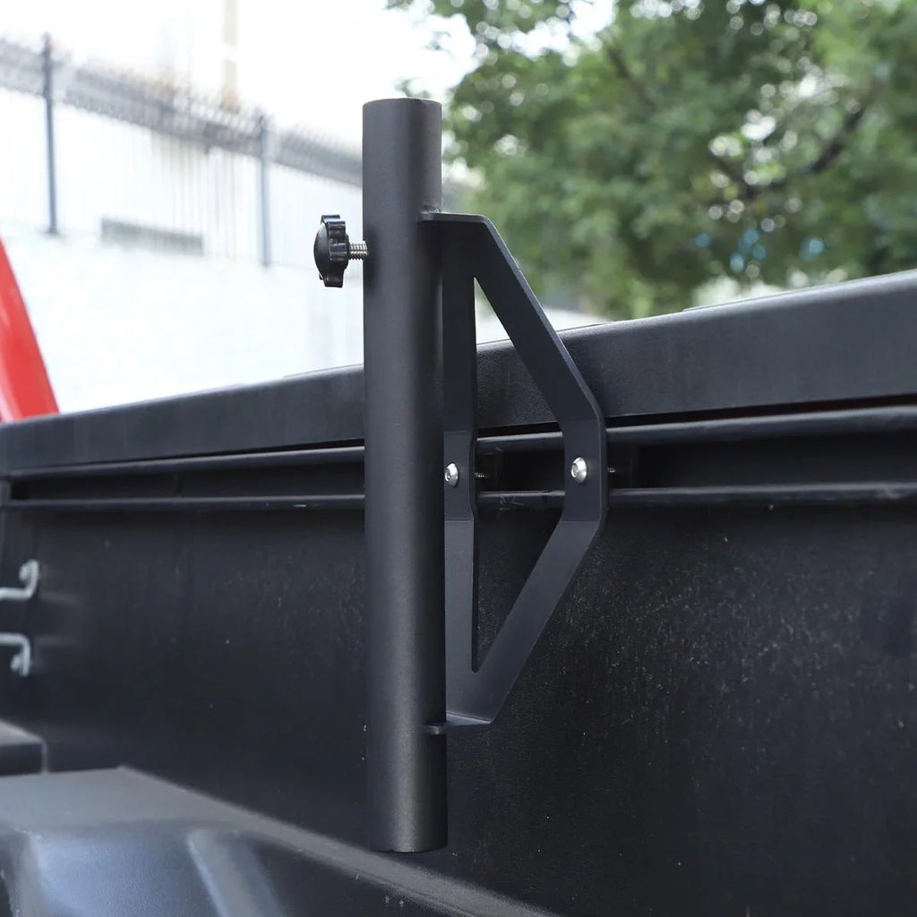 Truck Flag Pole Mount Holder Fit for 2005-2021 Toyota Tacoma/2007-2021 Tundra Bed Rail System