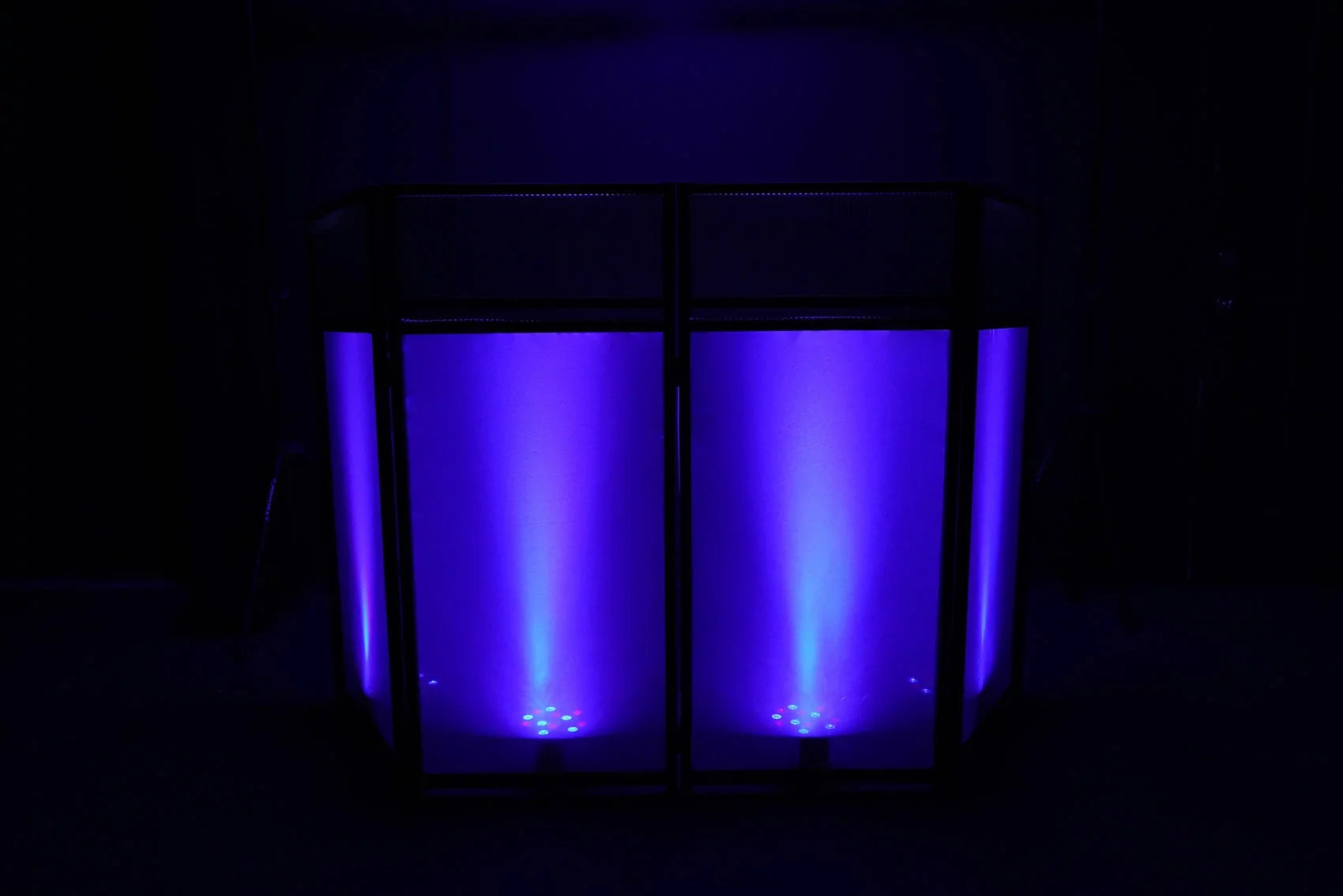 1500w Rechargeable Line Array   Speaker+ Facade Booth