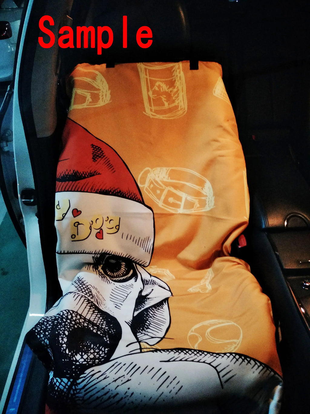 Lovely Melody Music Notes Pet Car Seat Cover Dog Car Seat Mat Hammock Cargo Mat Trunk Mat For Cars Trucks and  54x60 inches