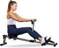 Fitness Rowing Machine Rower Ergometer, Digital Monitor and 260 lbs of Maximum Load, Black