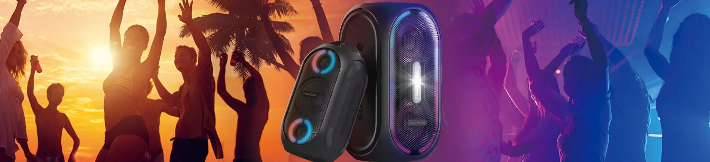 Soundcore Anker Rave Portable Bluetooth Speaker, Black,