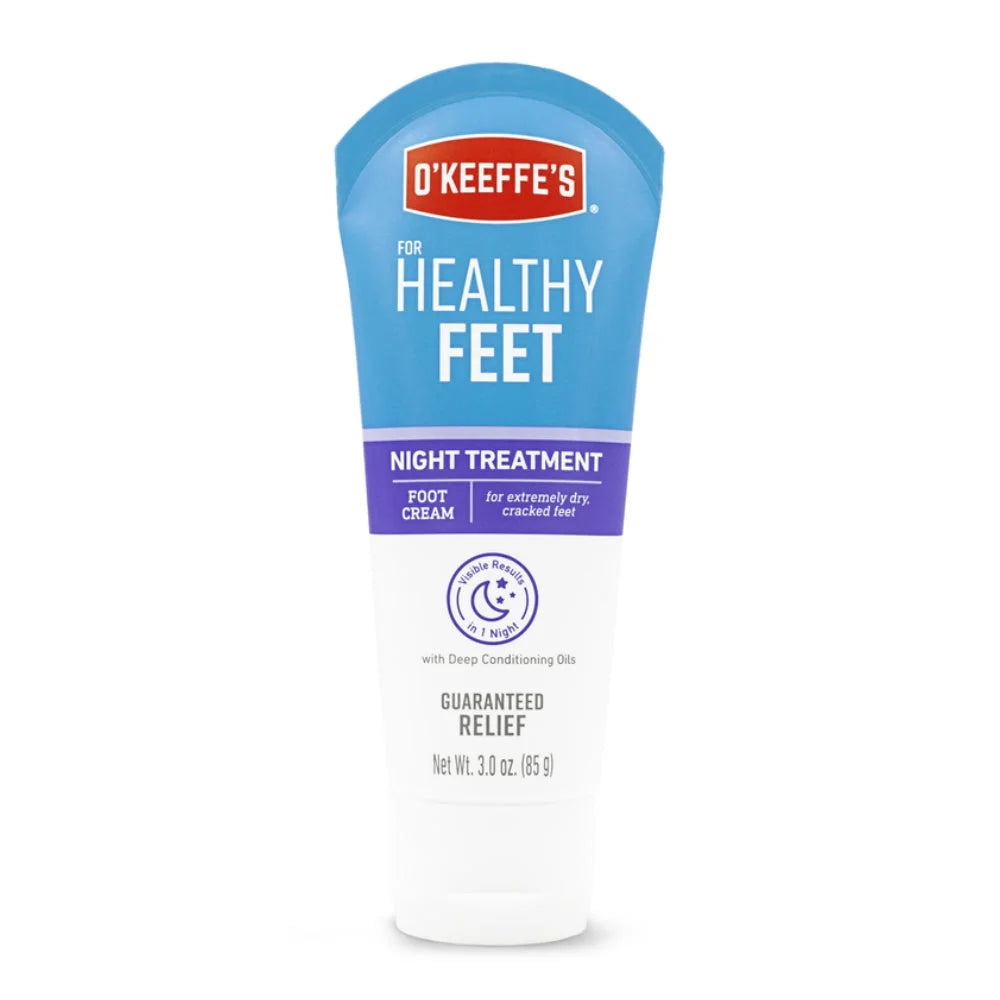 5PC 'Keeffe's 'Keeffe's  For Healthy Feet Night Treatment Foot Cream, 3 Oz
