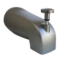 Larsen Supply 08-1065 Satin Nickel Universal Style Bath Tub Diverter Spout