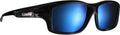 Yamba Blue Marble - Poly Polarized Gray with Blue Mirror Lens - Fits Over -Large Eyewear - 146mm x 44mm