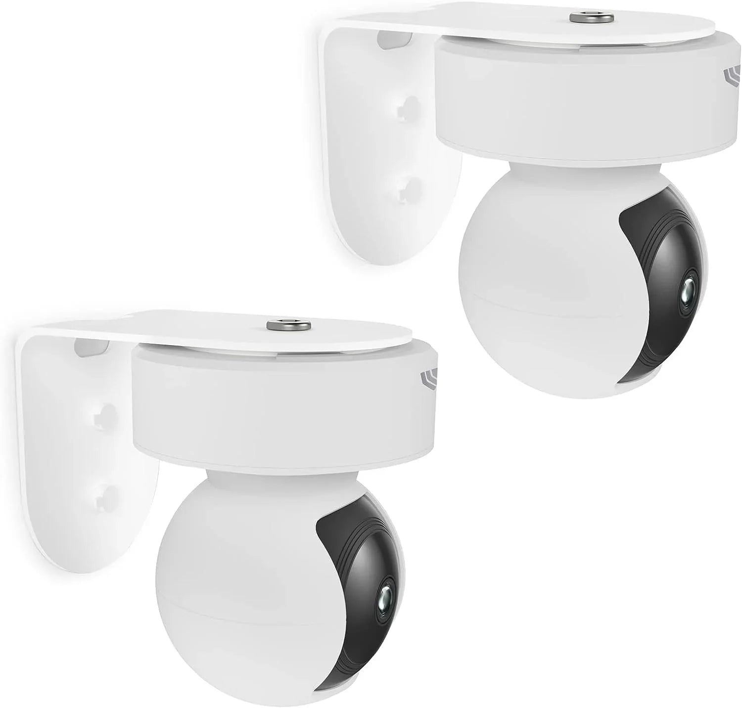 Metal Wall Mount for Kasa Indoor Pan/Tilt Smart Security Camera, Upside Down or Upright Your Camera on Any Wall