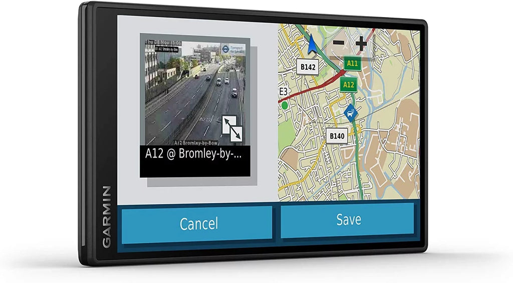 Garmin DriveSmart 55 Mt- 5.5 inch Sat Nav with Edge to Edge Display, Map Updates for , Ireland and Full Europe, Digital Traffic, Bluetooth Hands-Free Calling, Voice Commands and Smart Features