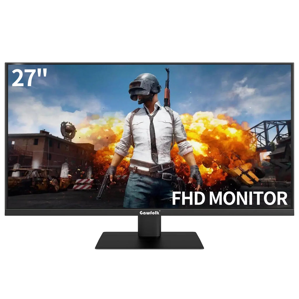 Gawfolk 27"  Gaming Monitor 165Hz, Full  1080P Bezel-less Display Supports  and  (Black)