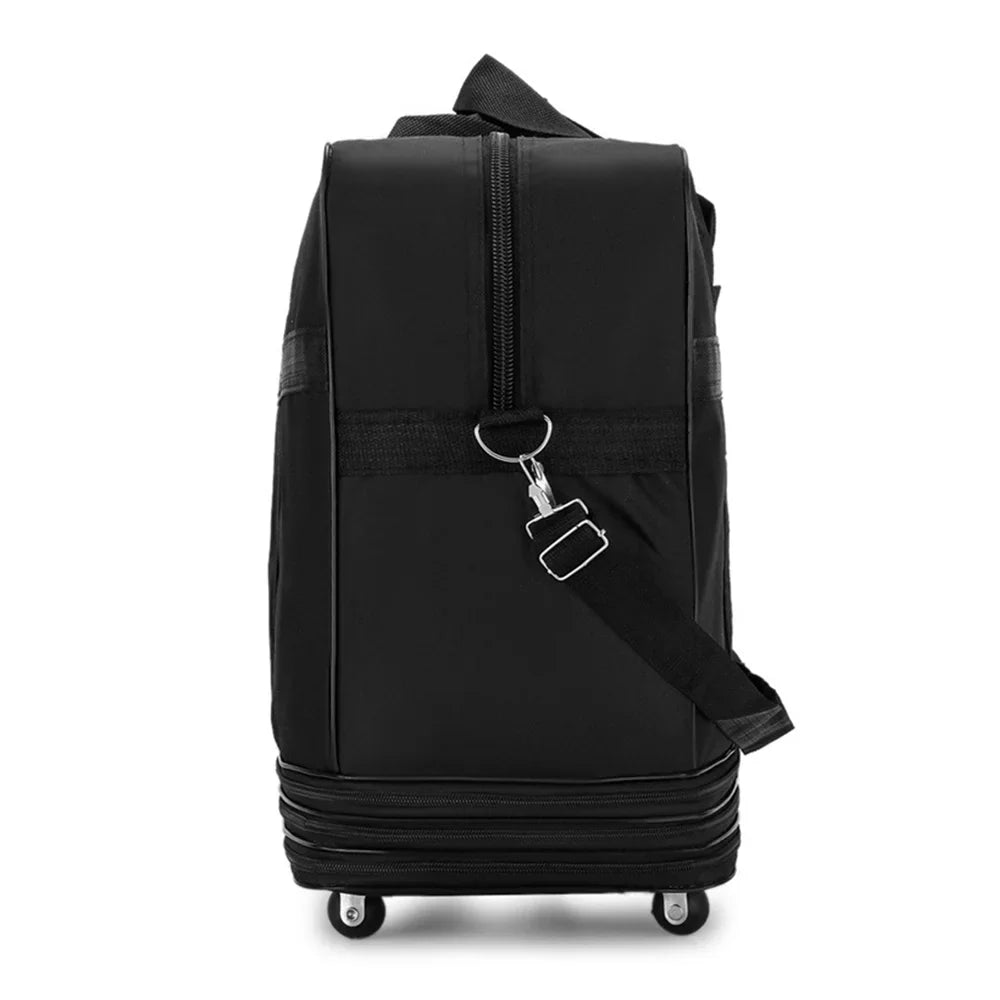 Lixada Foldable Suitcase Expandable Travel Luggage for Men and Women