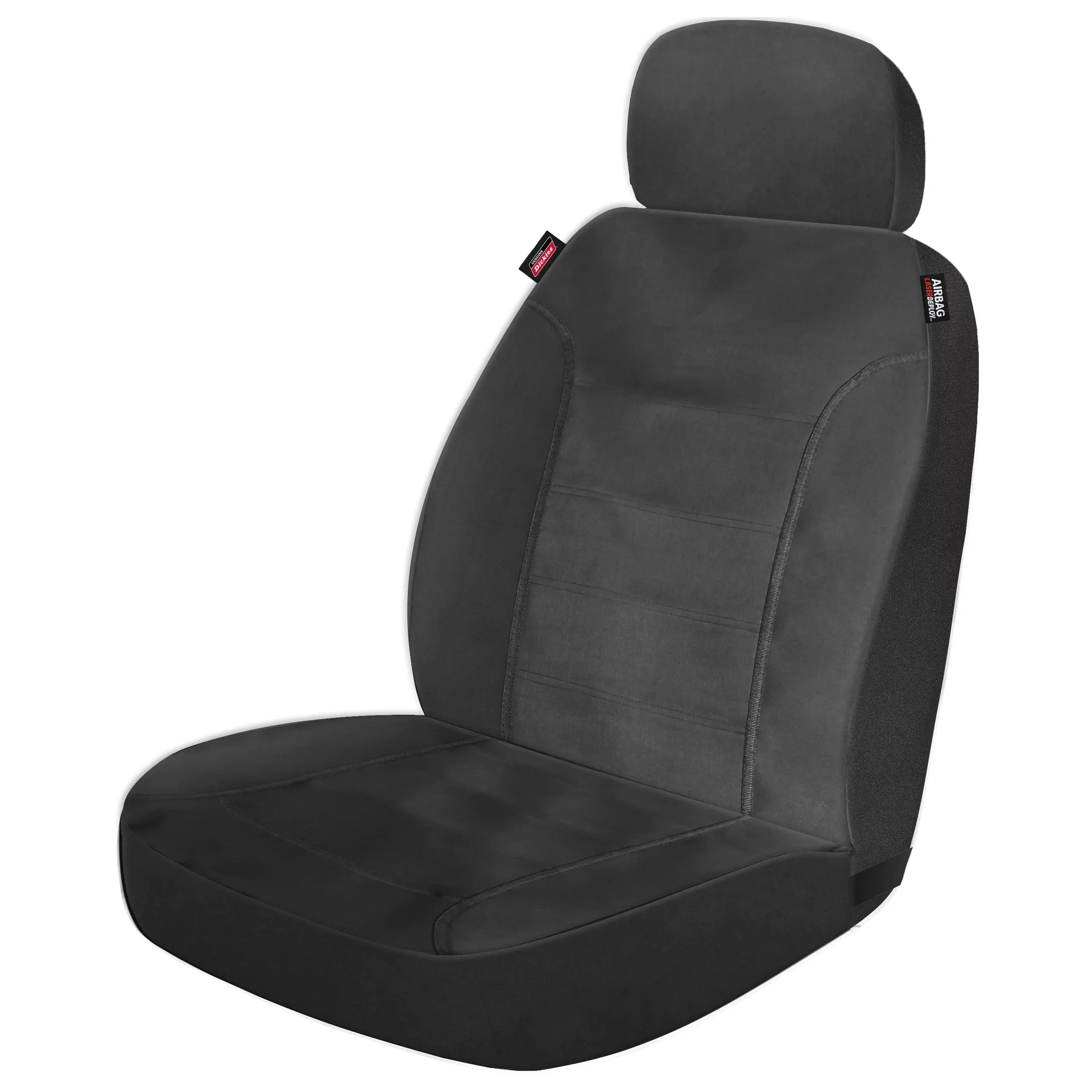 Genuine Dickies 2 Piece Durazone Car Seat Covers, Black