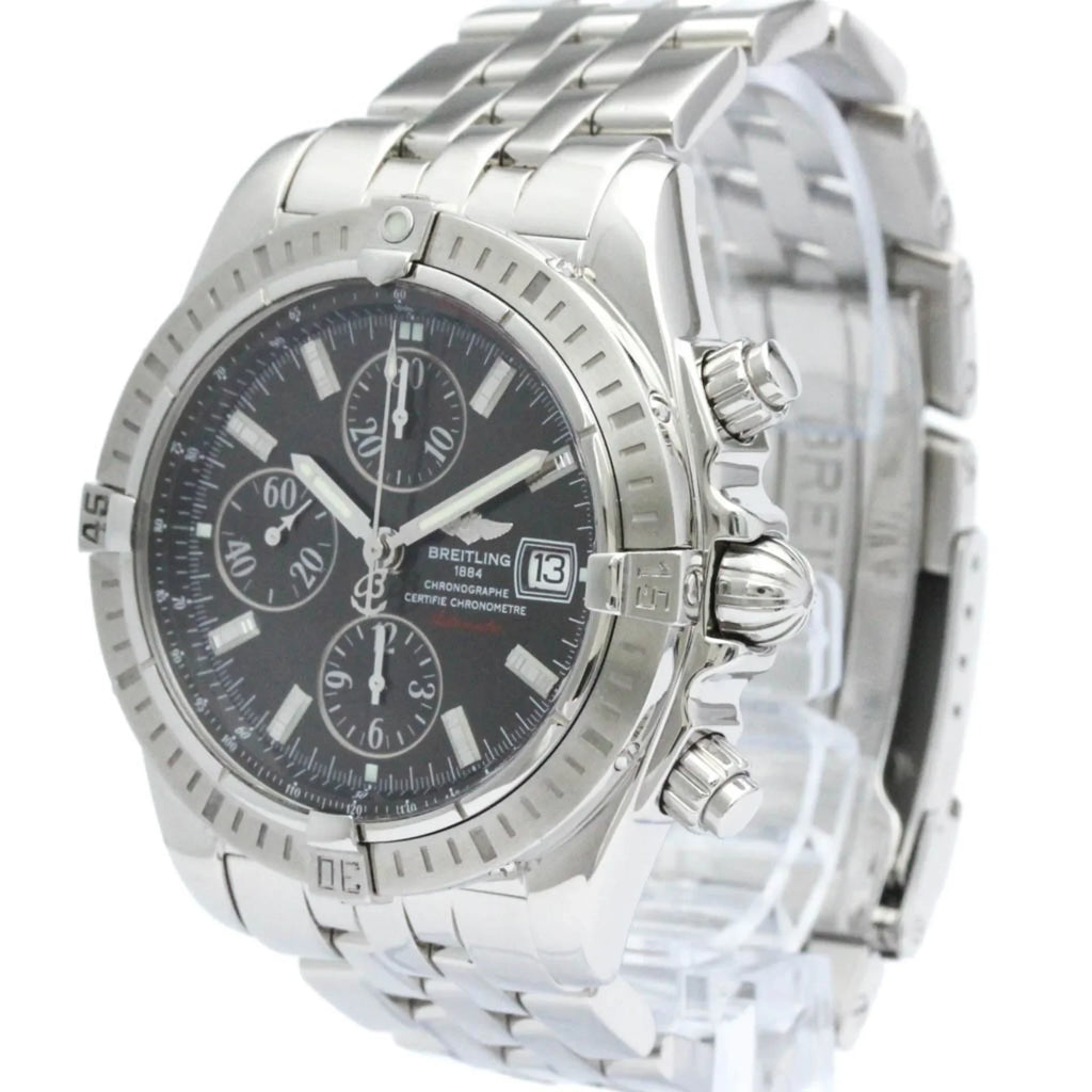 Pre-Owned Polished  Chronomat Evolution Steel Automatic Watch   (Good)