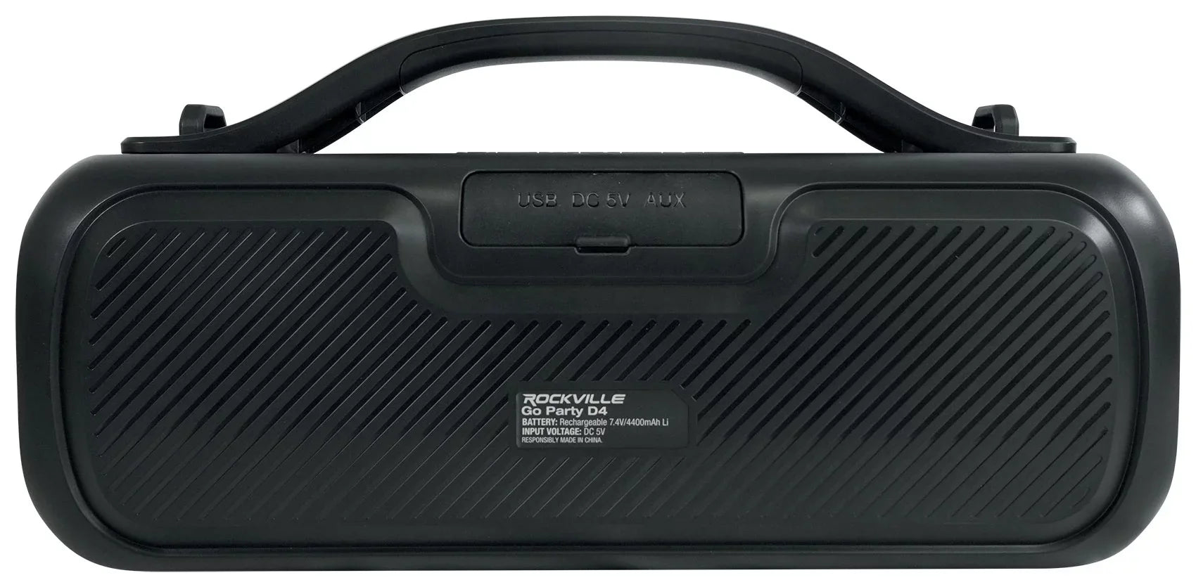 Rockville Go Party  Large Loud Portable  Party Bluetooth Speaker, Deep Bass