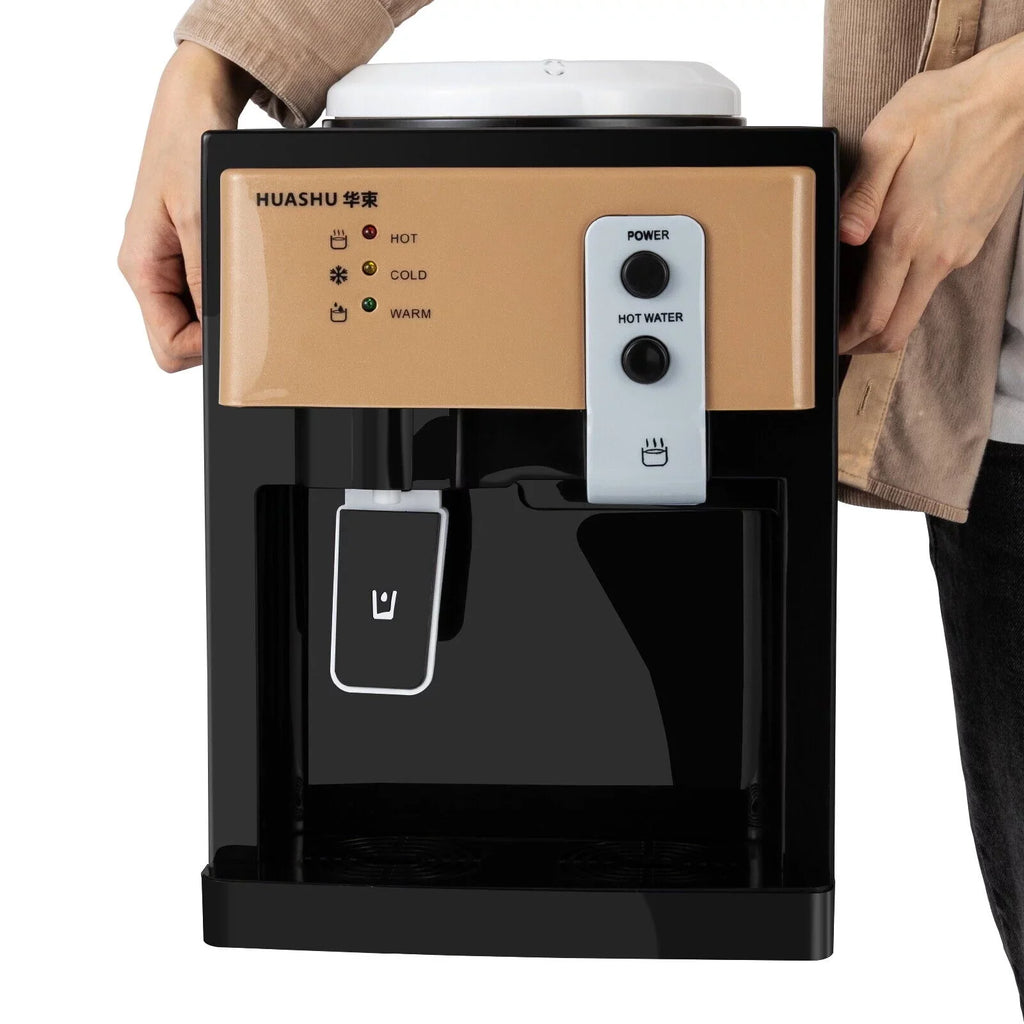 Oukaning Water Dispenser 110V 5 Gallon Top Loading Hot & Cold Water Home Office