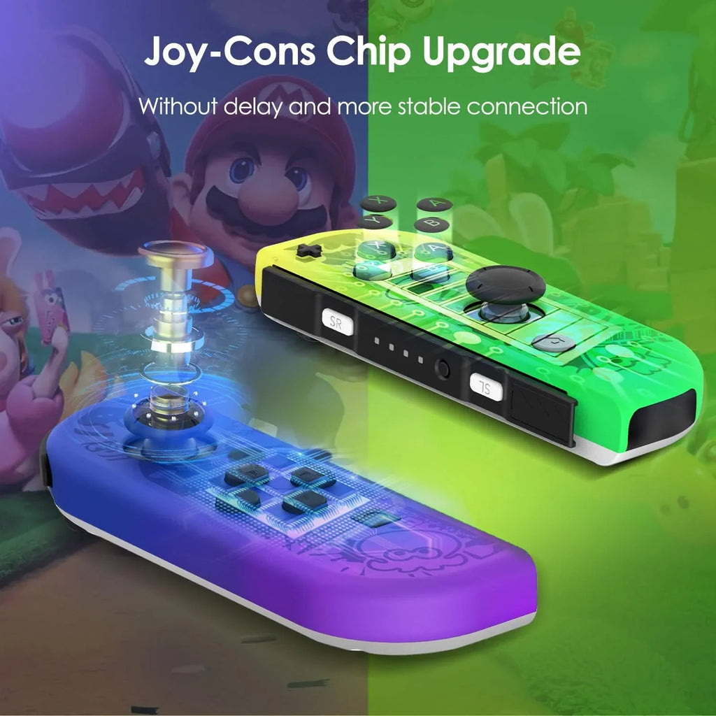 Nintendo Switch Controller,Wireless Controllers  Joy cons Joy-Pad Joystick- Splatoon 3 Special Edition