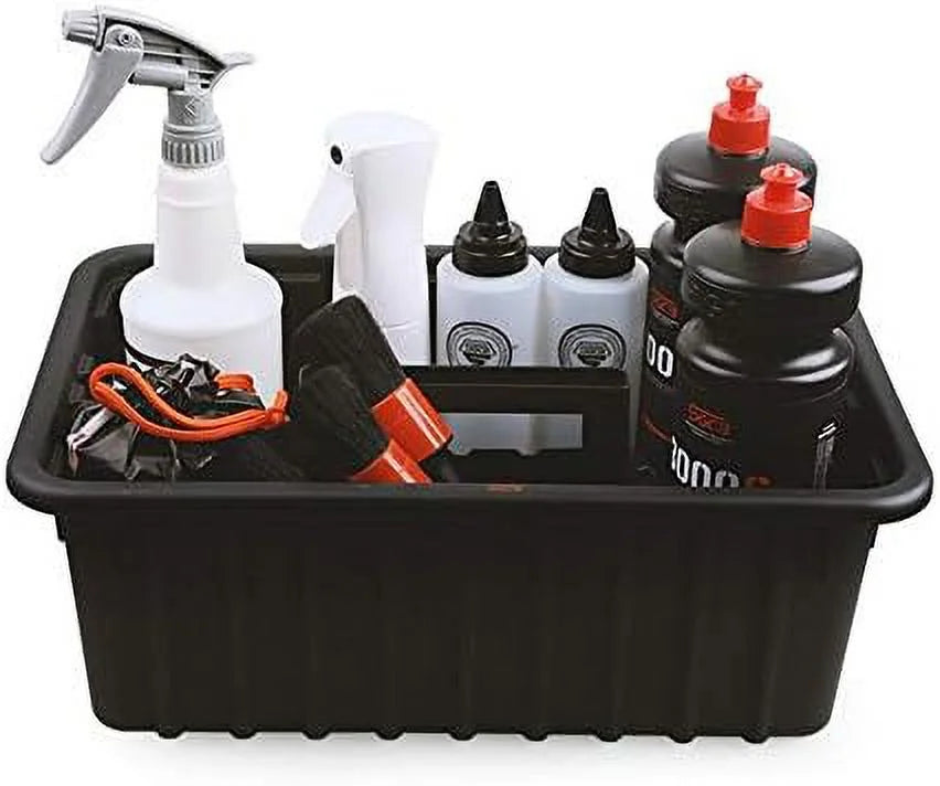 Deluxe Utility Cleaning Caddy Basket Organizer  Divided Plastic Shower Storage Caddy Tote Portable 6 Compartment Bucket Shower Janitorial Caddy Large Capacity For Shower Supplies / 6 Dividers